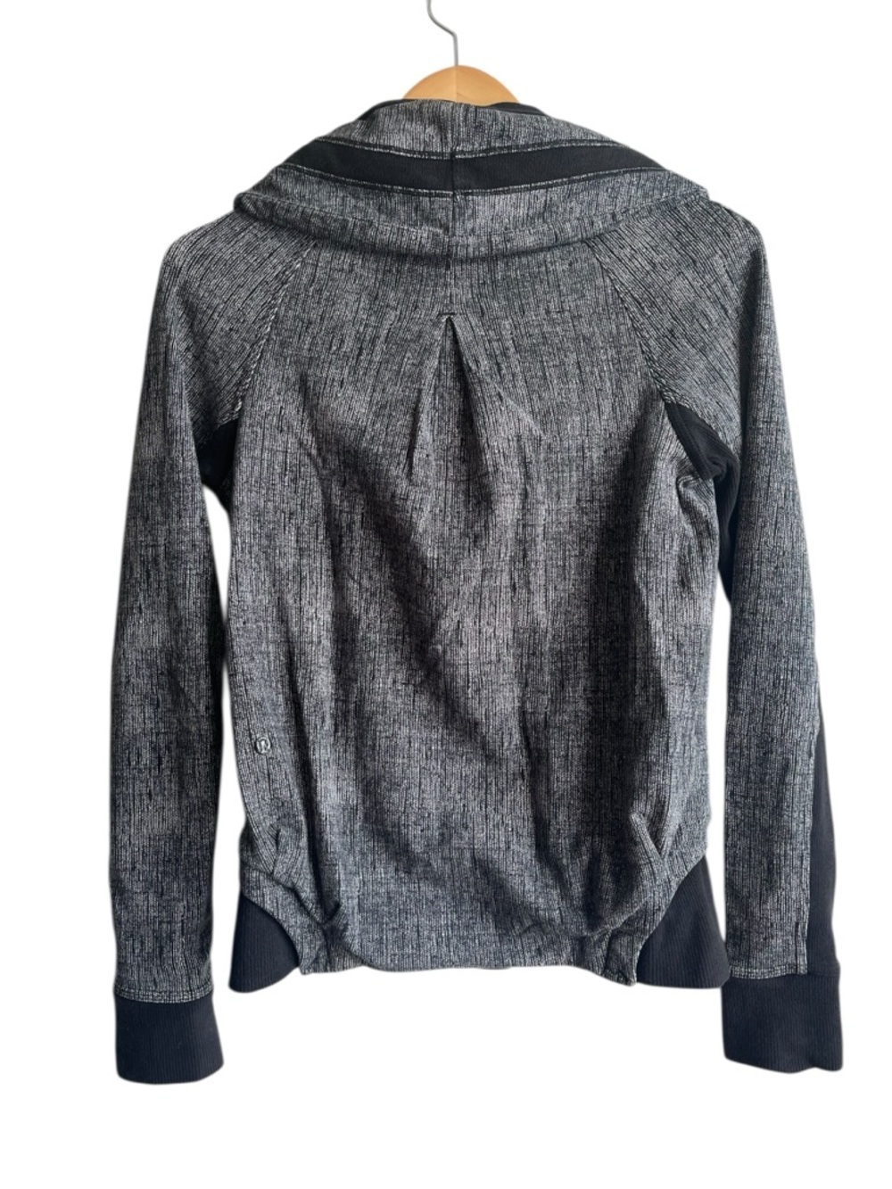 Lululemon To Class Jacket Black Dune Size 4 Stretch French Terry - Picture 12 of 16